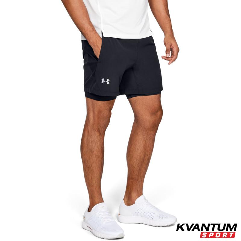 Men's UA QUALIFIER SPEEDPOCKET 2-N-1 SHORT