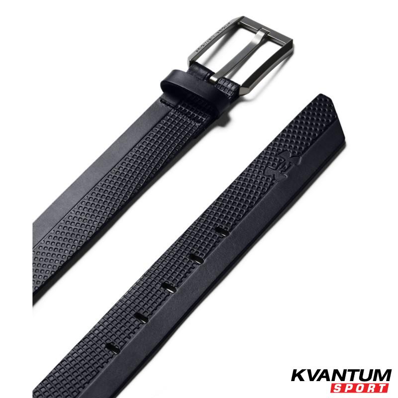Men's LASER PERF LEATHER BELT