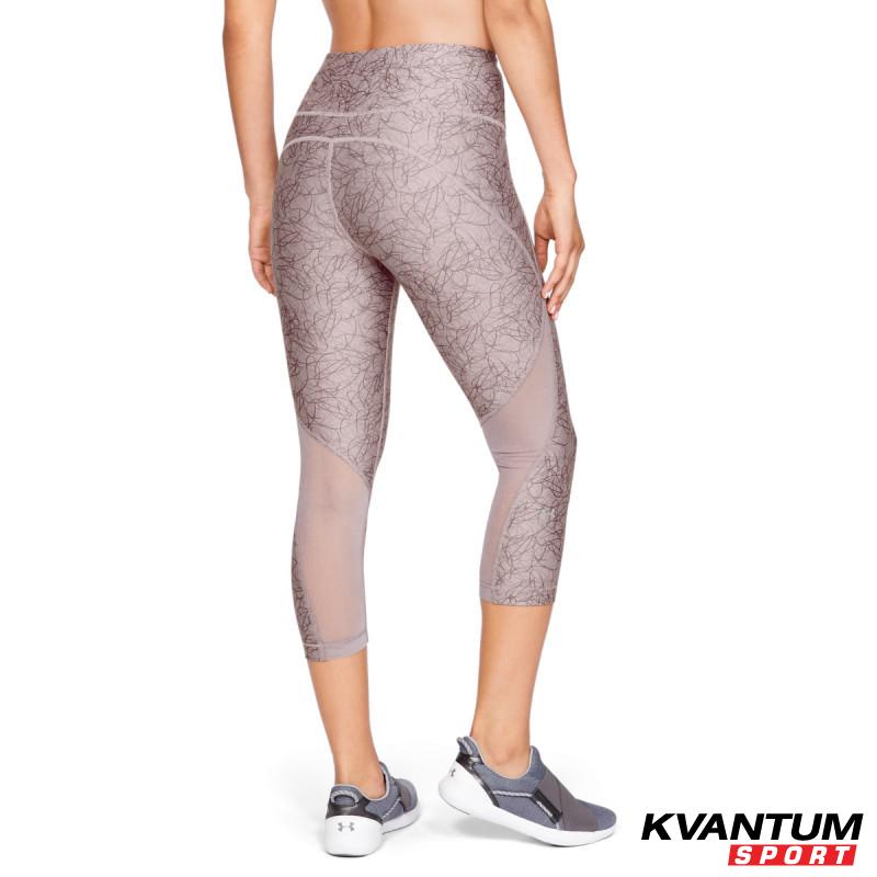 Women's UA HG Armour Capri Print