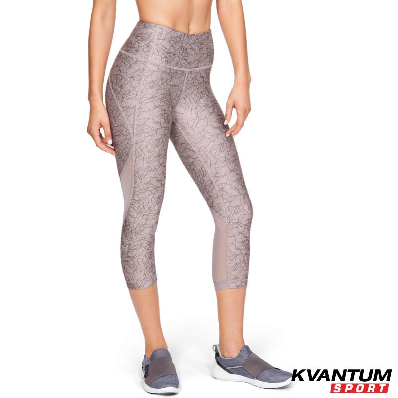 Women's UA HG Armour Capri Print