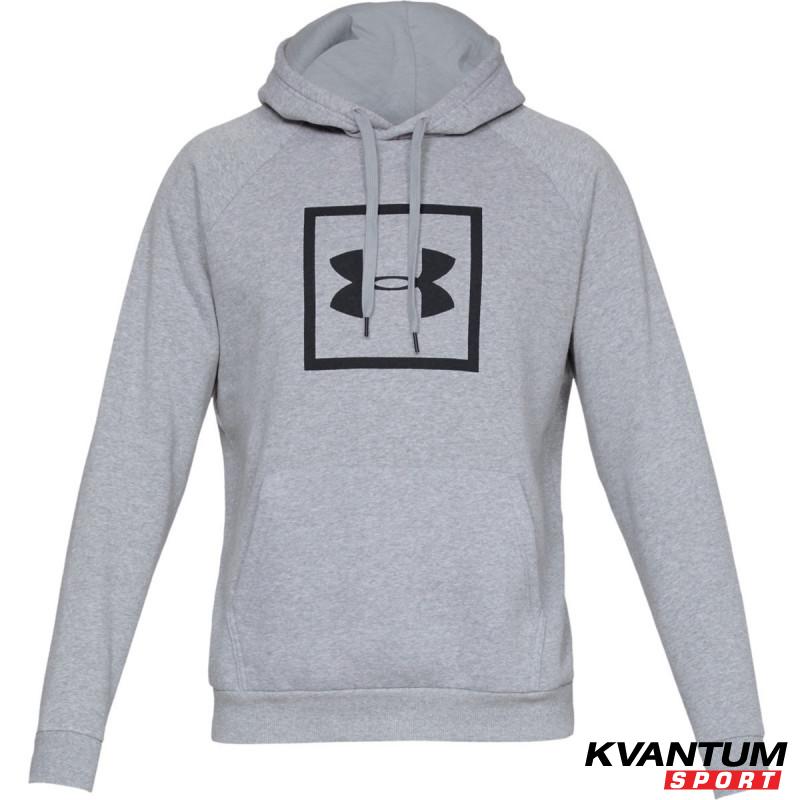RIVAL FLEECE BOX LOGO HOODIE