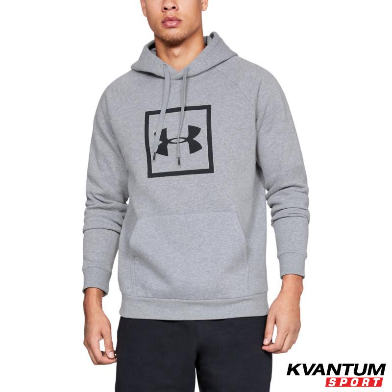 RIVAL FLEECE BOX LOGO HOODIE