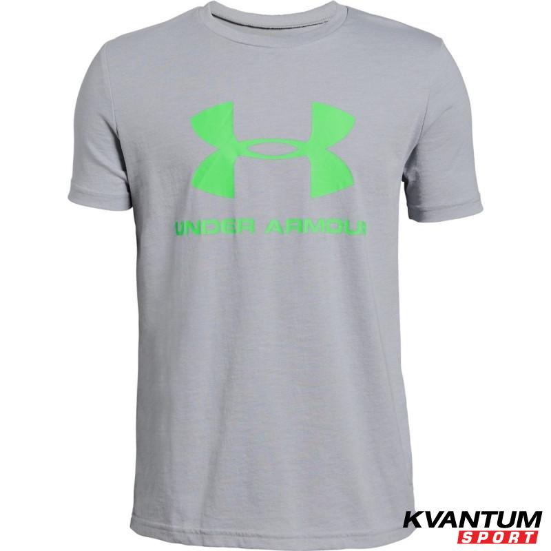 Boys' UA Sportstyle Logo Short Sleeve