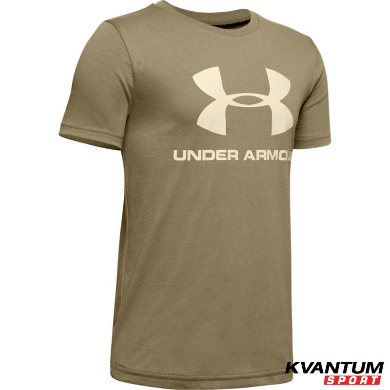 Boys' UA Sportstyle Logo Short Sleeve