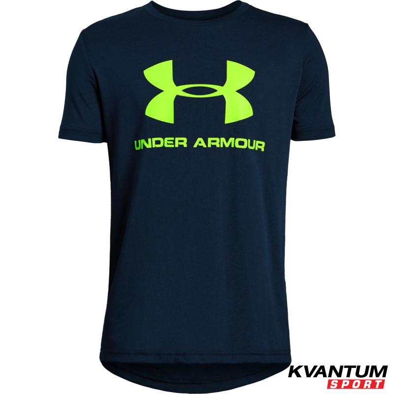 Boys' UA Sportstyle Logo Short Sleeve