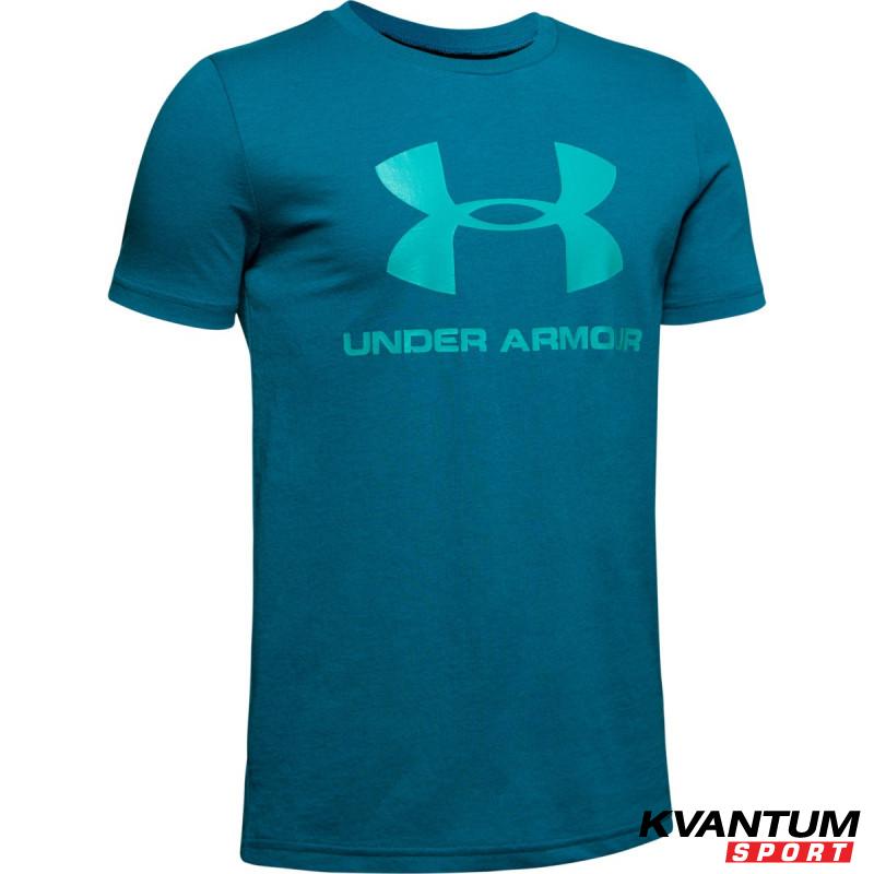 Boys' UA Sportstyle Logo Short Sleeve 
