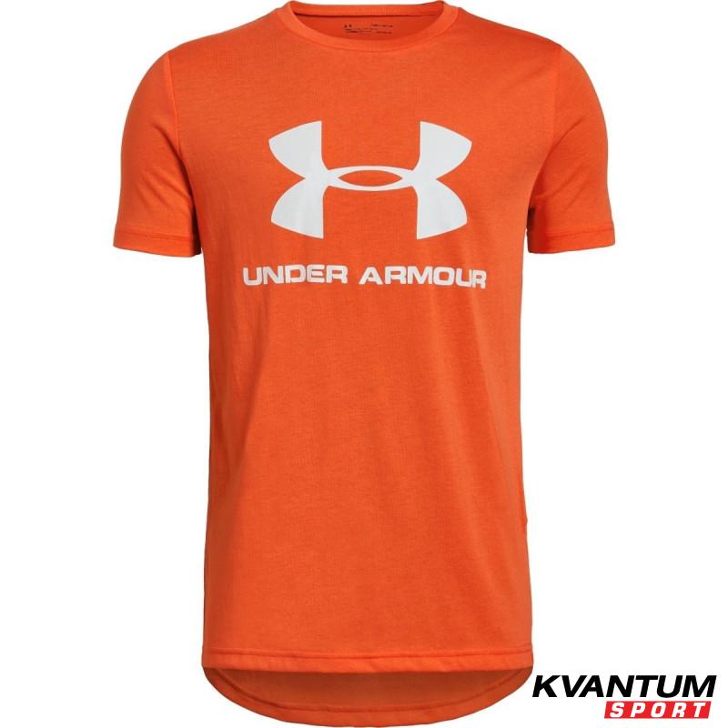 Boys' UA Sportstyle Logo Short Sleeve 