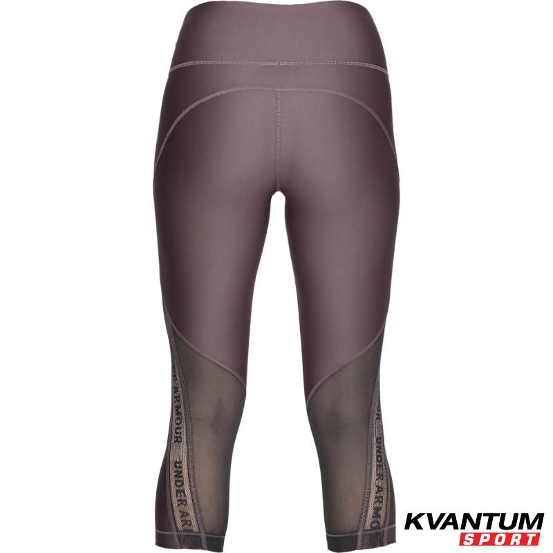 Women's UA HG Armour Capri Branded