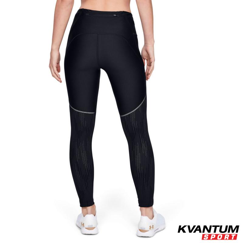 UA Armour Fly Fast Glare Raised Thread Crop
