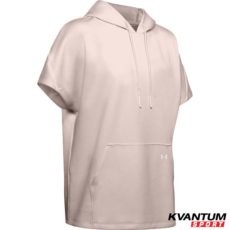 DOUBLE KNIT SS HOODED TUNIC