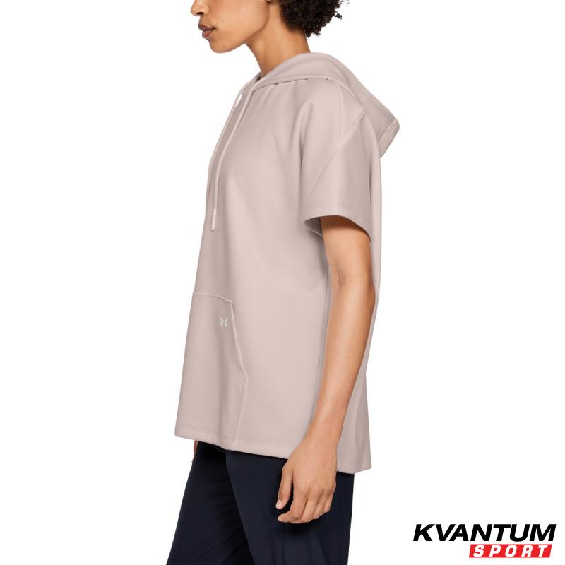 DOUBLE KNIT SS HOODED TUNIC