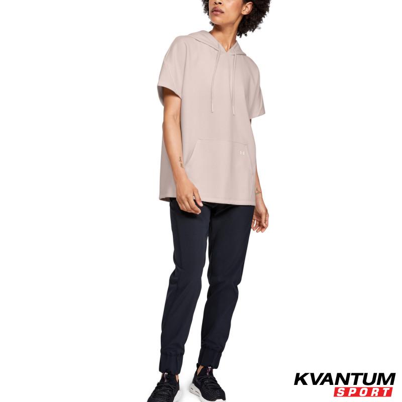 DOUBLE KNIT SS HOODED TUNIC
