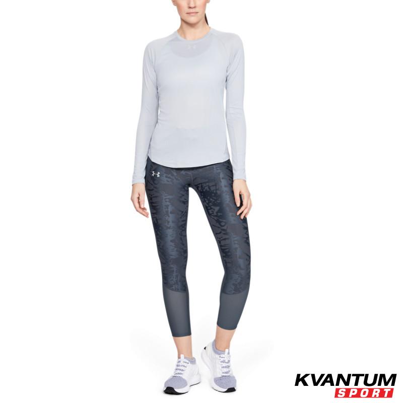 Women's UA Qualifier Speedpocket Smudged Crop