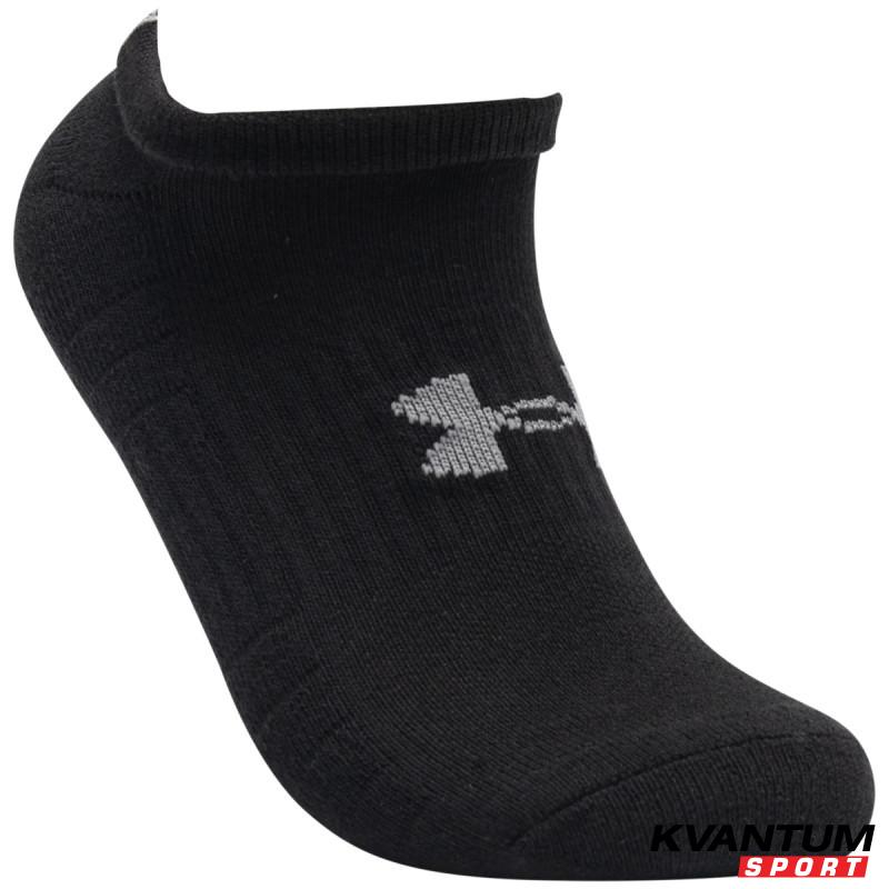 Unisex UA Training Cotton No Show Socks 3-Pack