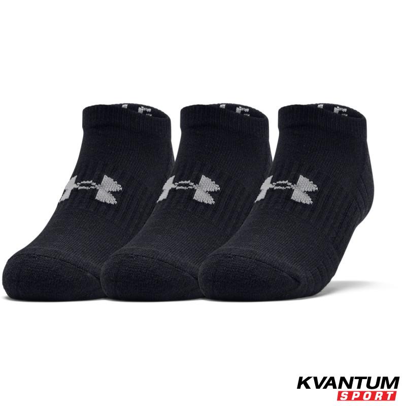Unisex UA Training Cotton No Show Socks 3-Pack