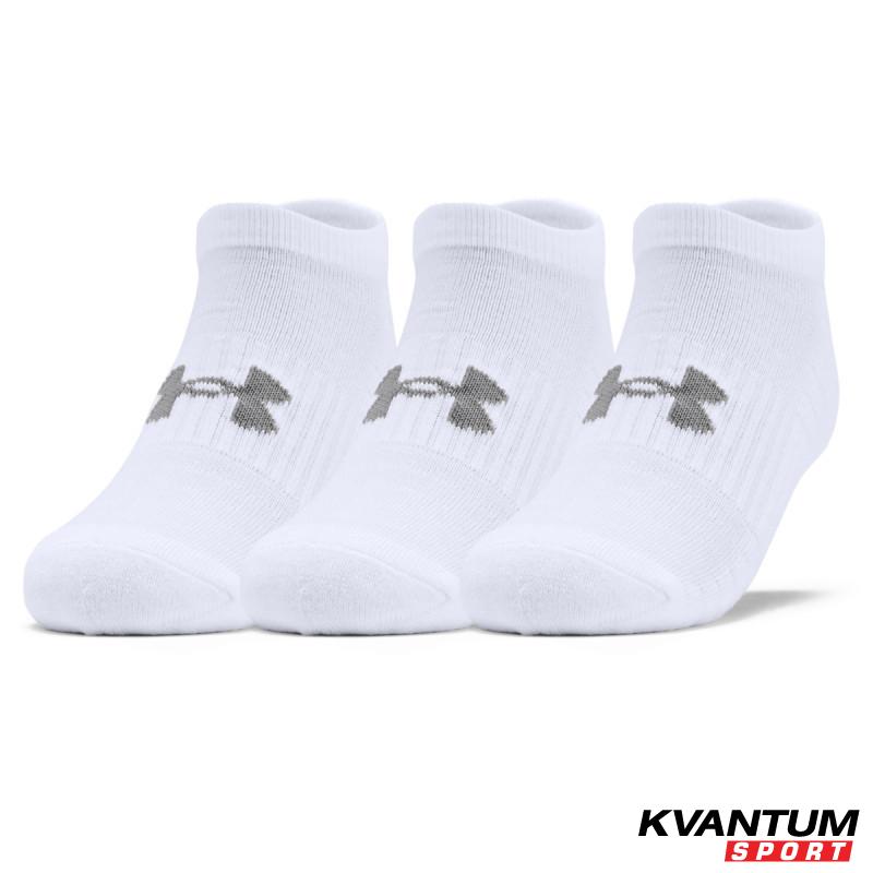 Unisex UA Training Cotton No Show Socks 3-Pack