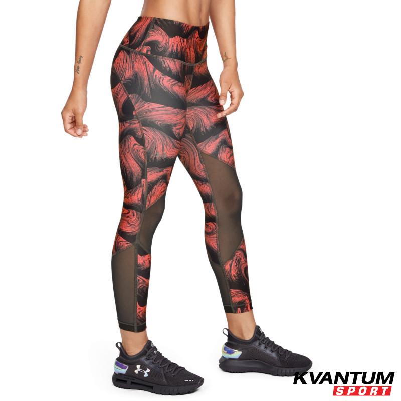 Women's UA HG Armour Mesh Ankle Crop - Print