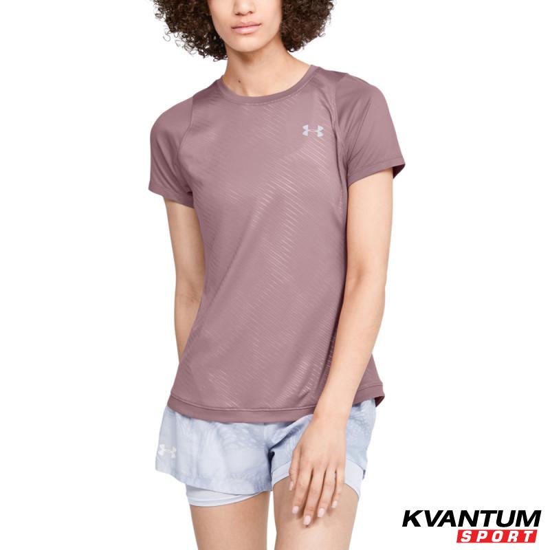 Women's UA Qualifier Iso-Chill Embossed Short Sleeve