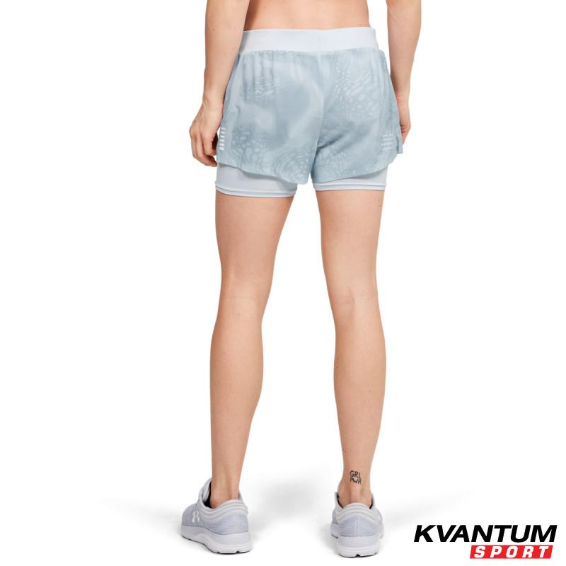 W UA RUN SPEEDPOCKET 2-IN-1 WEIGHTLESS SHORT