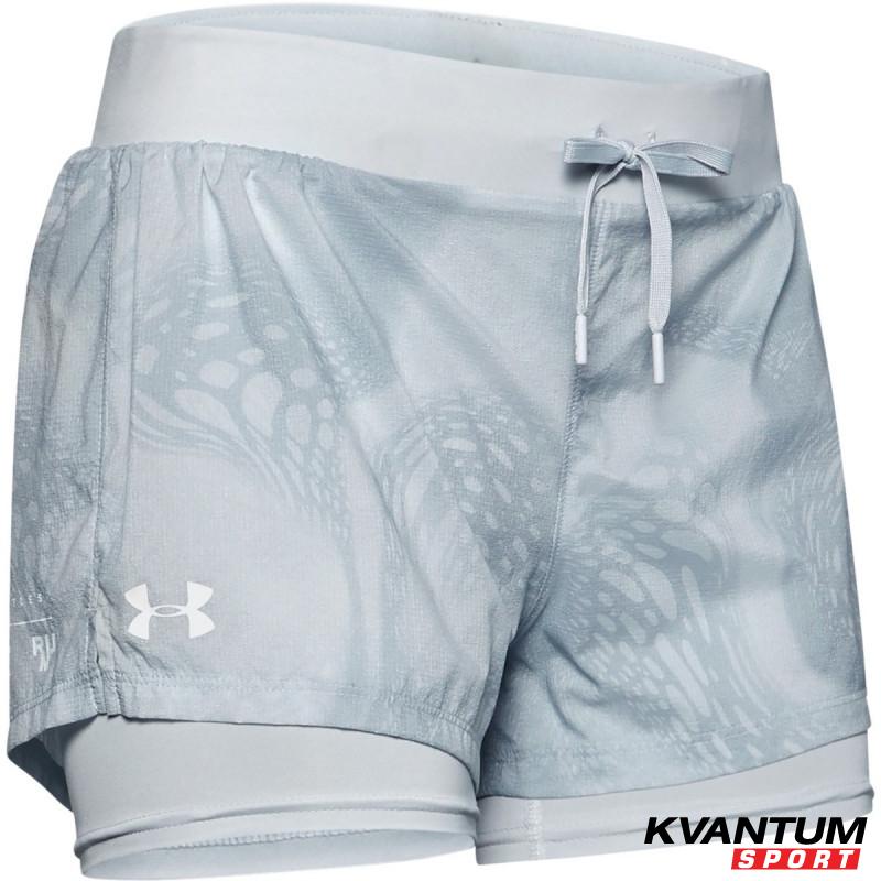 W UA RUN SPEEDPOCKET 2-IN-1 WEIGHTLESS SHORT