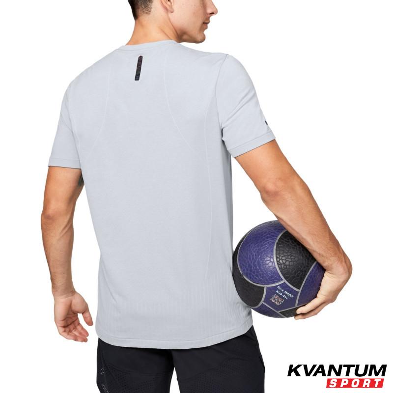 Men's UA RUSH™ Seamless Fitted Short Sleeve