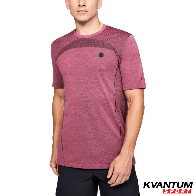 Men's UA RUSH™ Seamless Fitted Short Sleeve