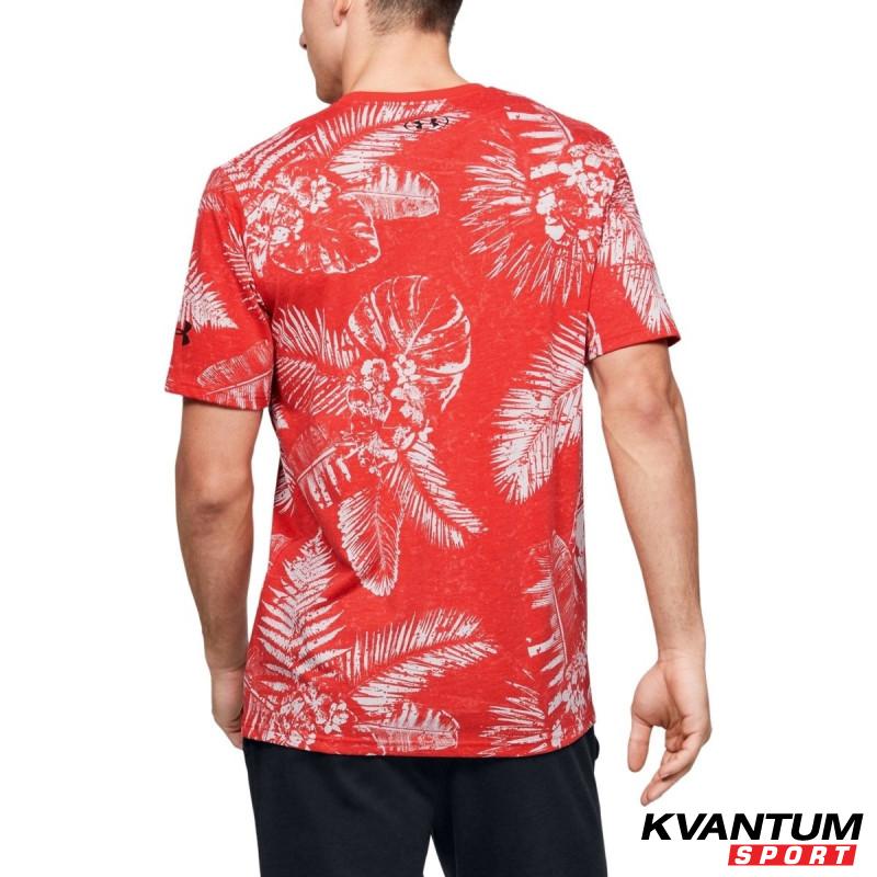Men's Project Rock Aloha Camo Short Sleeve