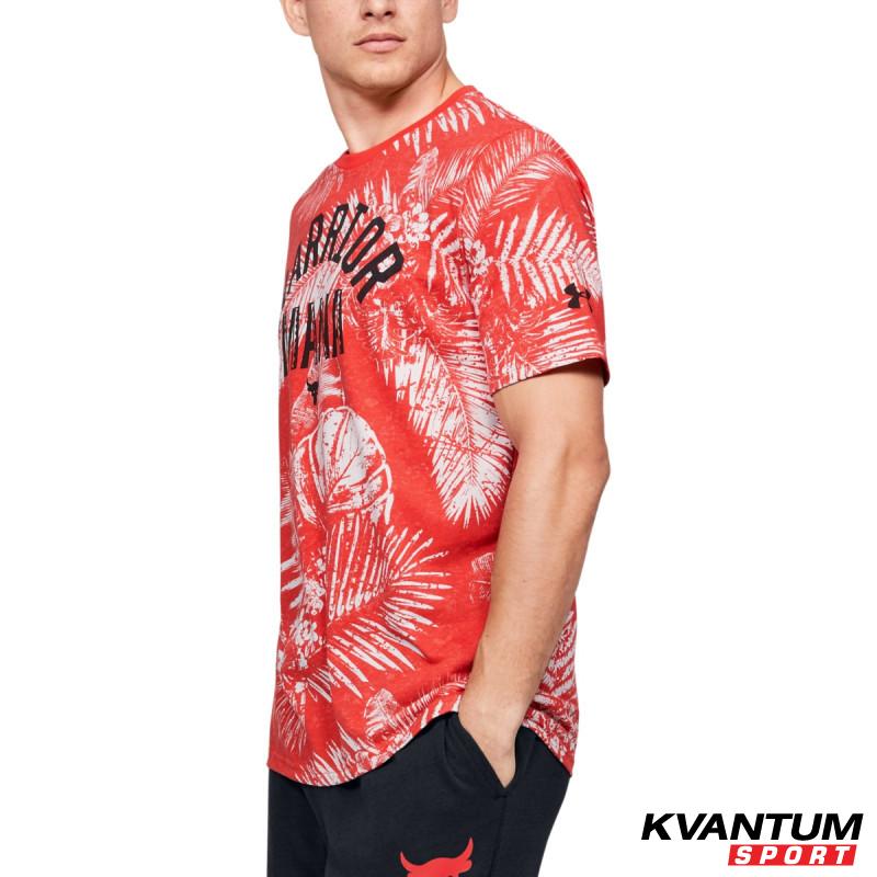 Men's Project Rock Aloha Camo Short Sleeve