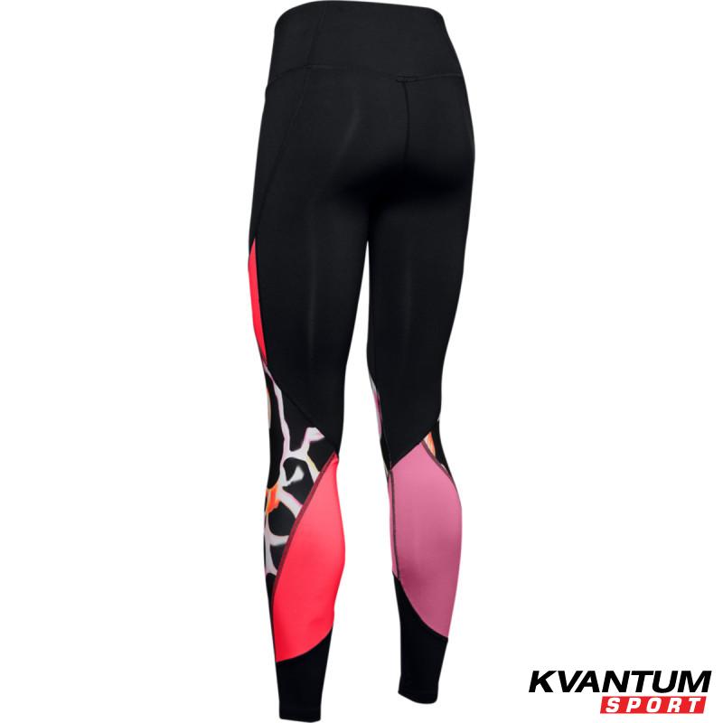 Women's UA RUSH PRINT COLOR BLOCK LEGGINGS
