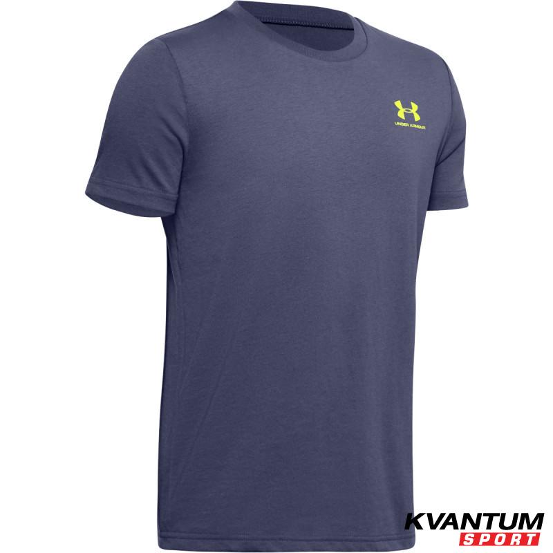 Boys' UA Sportstyle Left Chest Short Sleeve