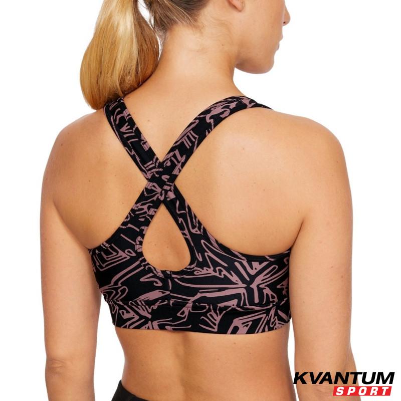 Women's ARMOUR MID CROSSBACK PRINTED BRA