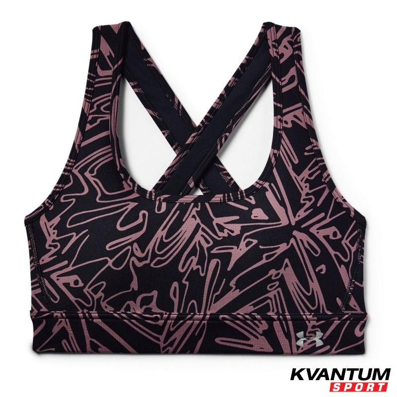 Women's ARMOUR MID CROSSBACK PRINTED BRA
