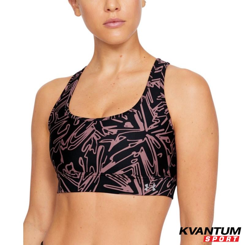 Women's ARMOUR MID CROSSBACK PRINTED BRA