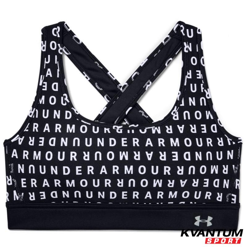 ARMOUR MID CROSSBACK PRINTED BRA