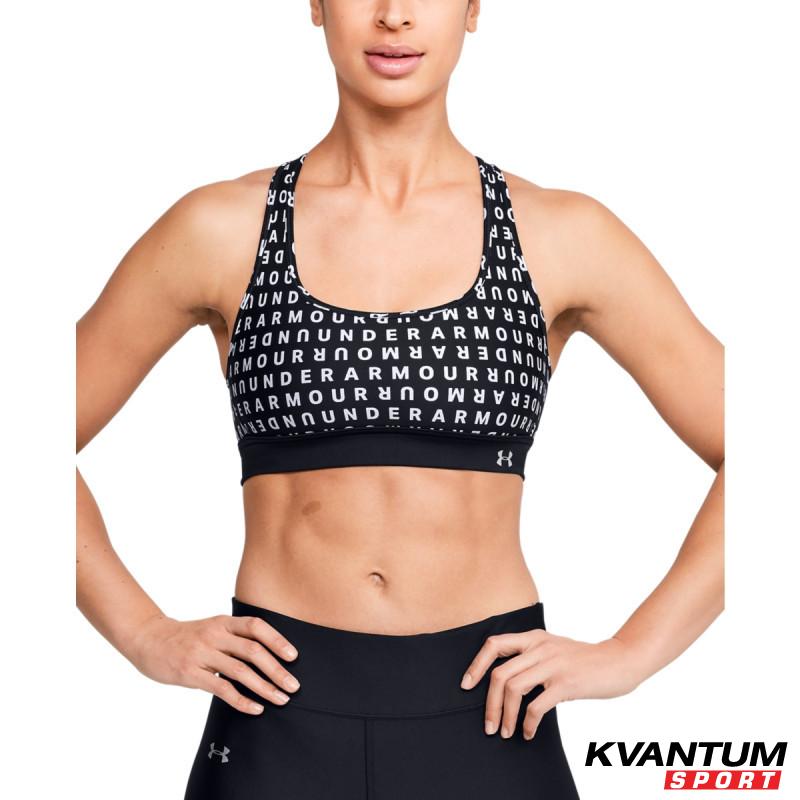 ARMOUR MID CROSSBACK PRINTED BRA