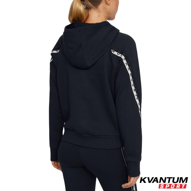 Women's UA Fleece Taped Wordmark Full Zip Hoodie