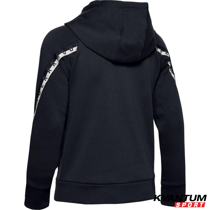 Women's UA Fleece Taped Wordmark Full Zip Hoodie