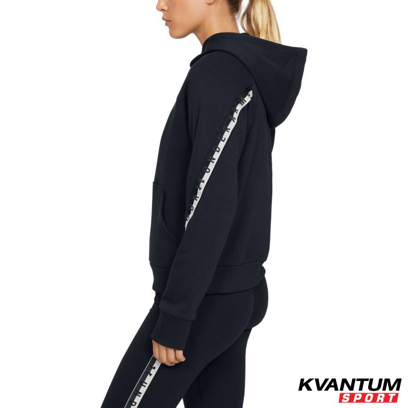 Women's UA Fleece Taped Wordmark Full Zip Hoodie