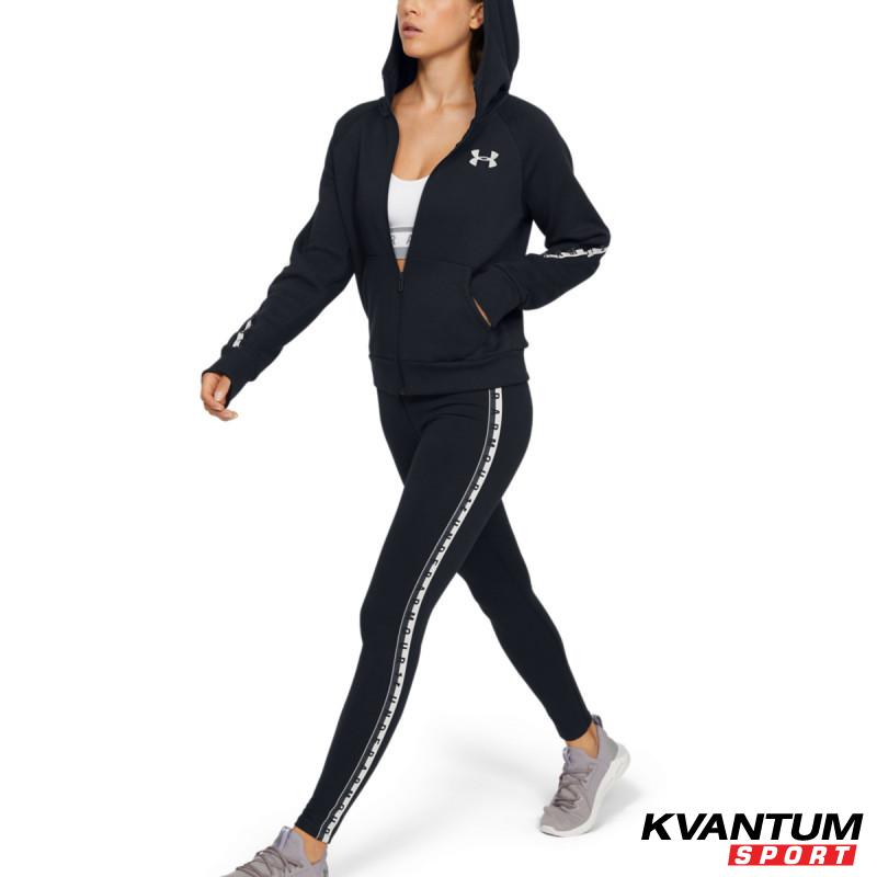 Women's UA Fleece Taped Wordmark Full Zip Hoodie