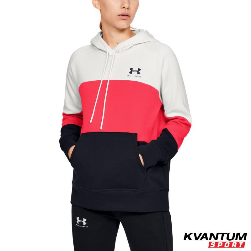 Women's UA Rival Fleece Color Block Hoodie