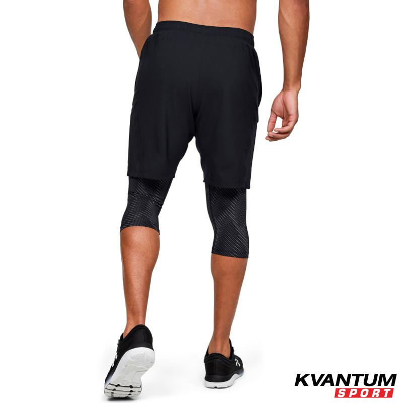 Men's UA Launch SW Long 2-in-1 Printed Shorts
