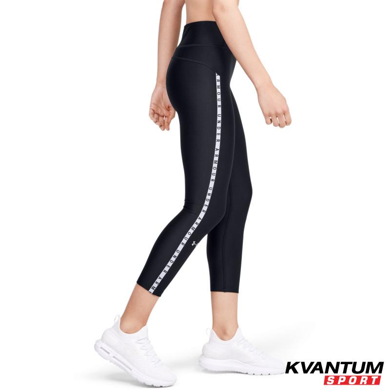 Women's HeatGear® Armour Vertical Branded Ankle Crop 