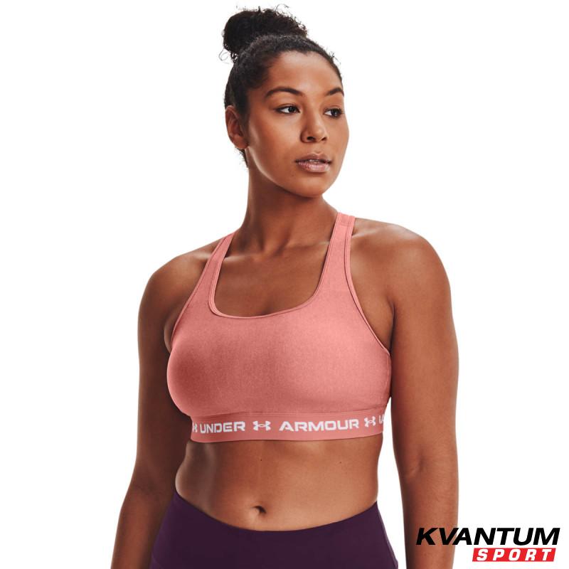 Women's UA CROSSBACK MID HEATHER BRA