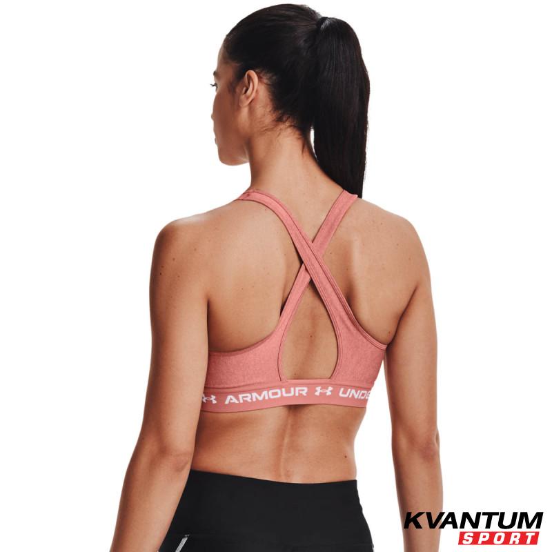 Women's UA CROSSBACK MID HEATHER BRA