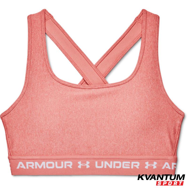 Women's UA CROSSBACK MID HEATHER BRA