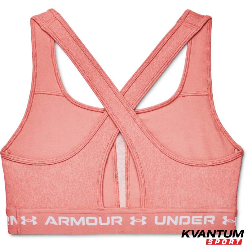 Women's UA CROSSBACK MID HEATHER BRA