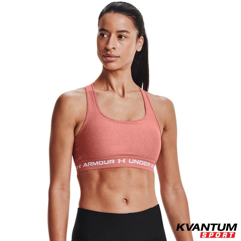 Women's UA CROSSBACK MID HEATHER BRA