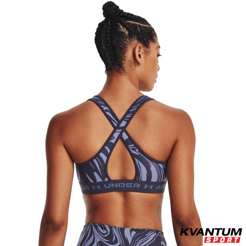 Bustiera Dama CROSSBACK MID PRINT Under Armour