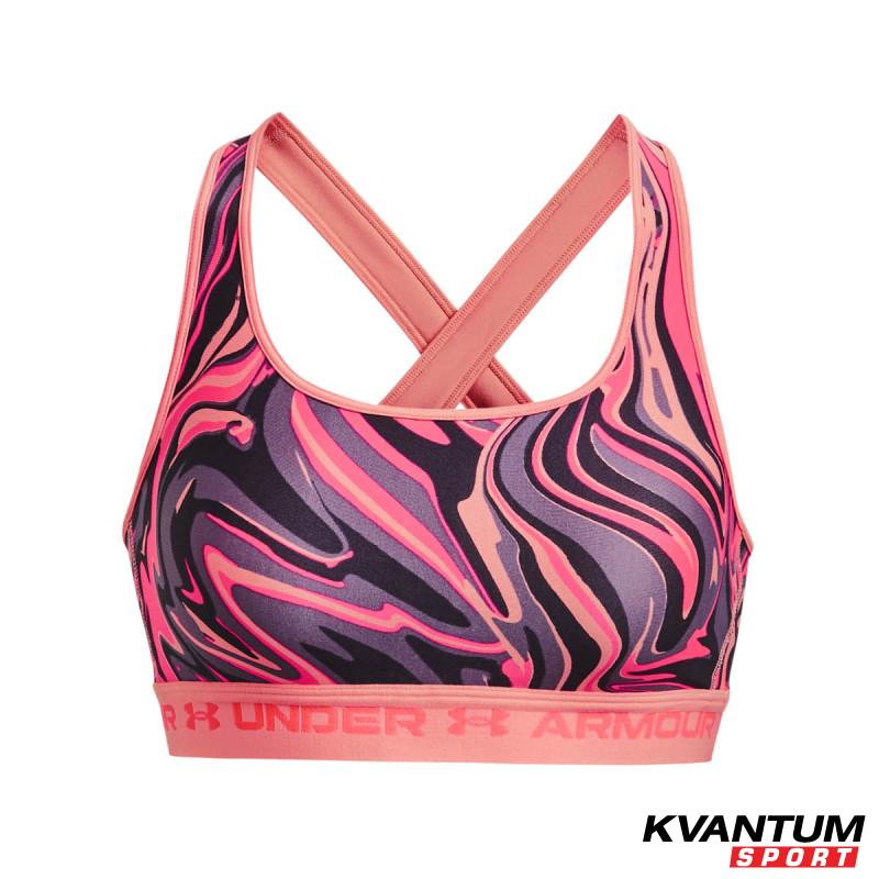 Bustiera Dama CROSSBACK MID PRINT Under Armour
