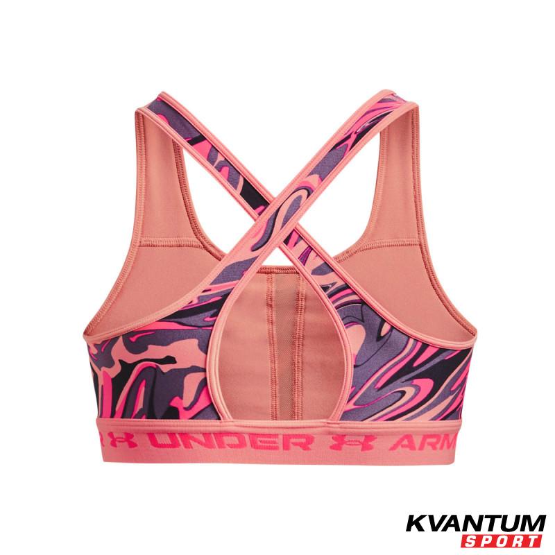 Bustiera Dama CROSSBACK MID PRINT Under Armour